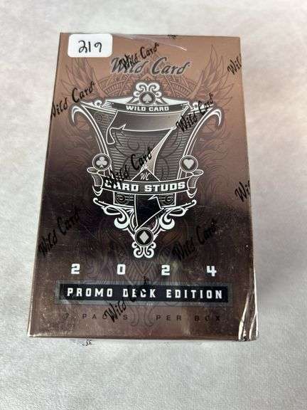 2024 Wild Card 7 Card Stud Football Hobby Box sealed