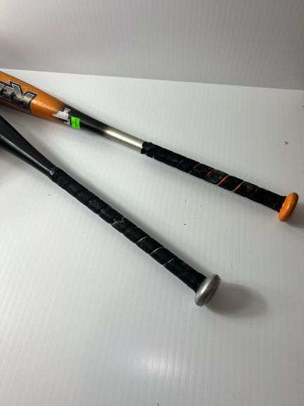 Racing Helmet and (2) Baseball Bats
