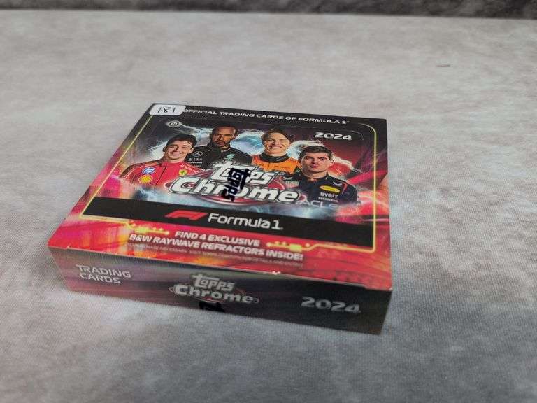2024 Topps Chrome F1 Qualifying Lap Box sealed