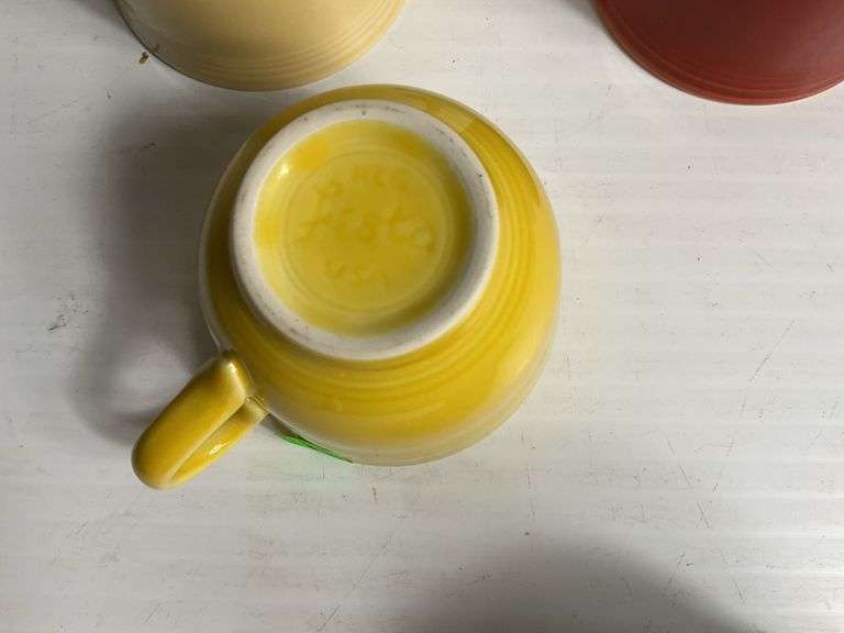 (7) Fiesta Coffee Mugs