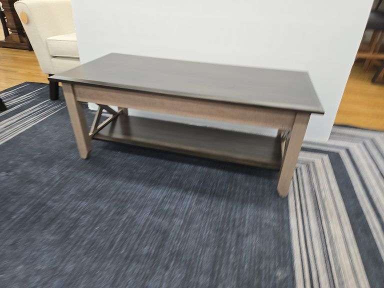 Portland coffee table- 46"x18"x18.5"- Brown Maple