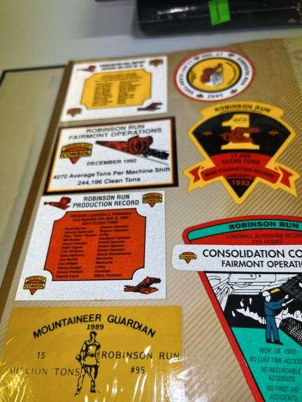 Assortment of Mining Stickers