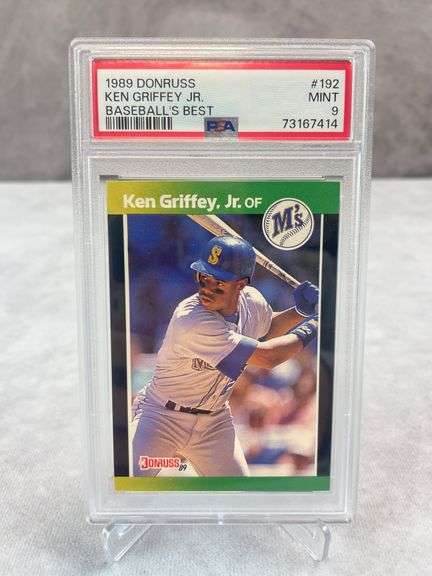 Ken Griffey Jr. 1989 Donruss #192 PSA 9 MINT