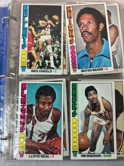 1976-77 Topps Basketball Near Complete Set