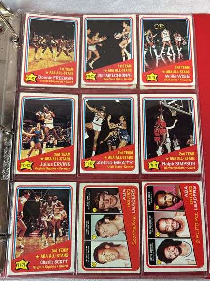 (225+) 1972-73 Topps Basketball Partial Set - with Stars & Hall of Famers
