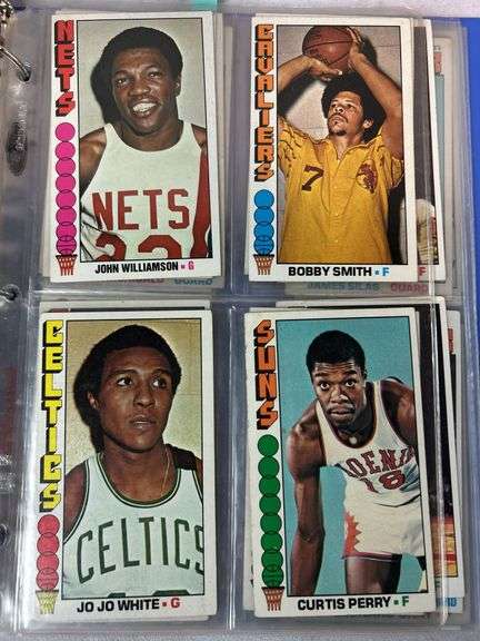 1976-77 Topps Basketball Near Complete Set