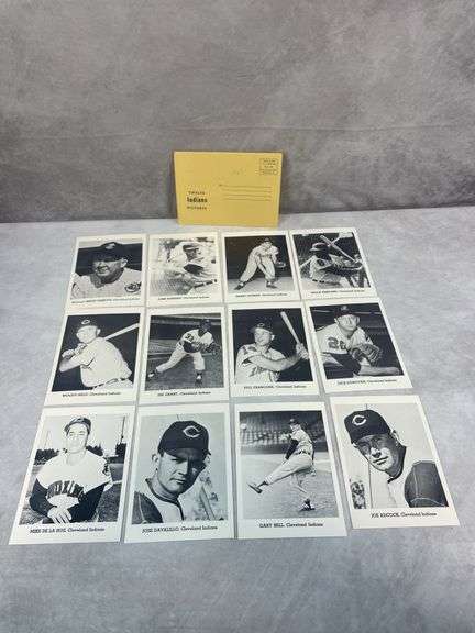 Indians Picture Pack- Various Years 1948-1957 Excellent