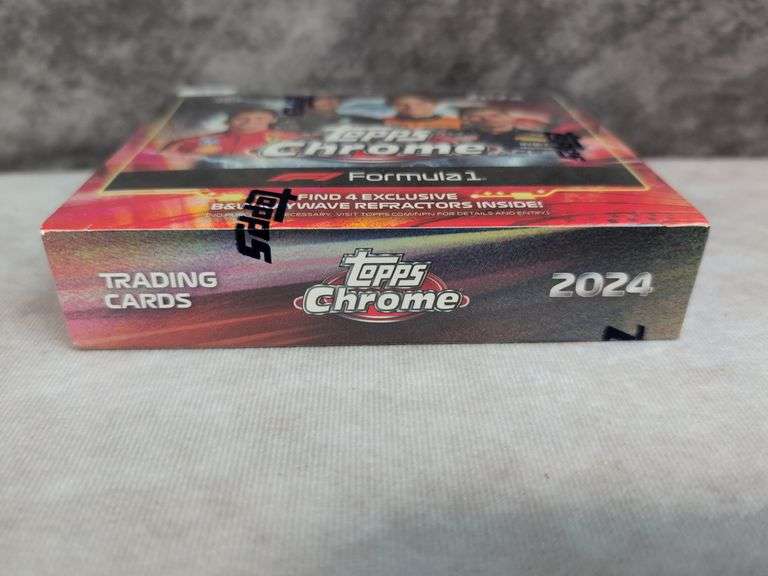 2024 Topps Chrome F1 Qualifying Lap Box sealed