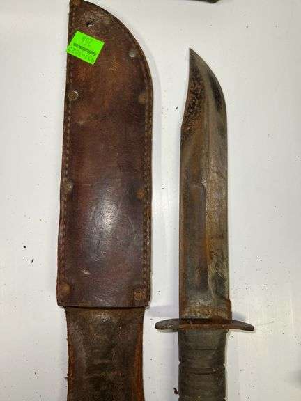 Vintage Military Hats and Machetes