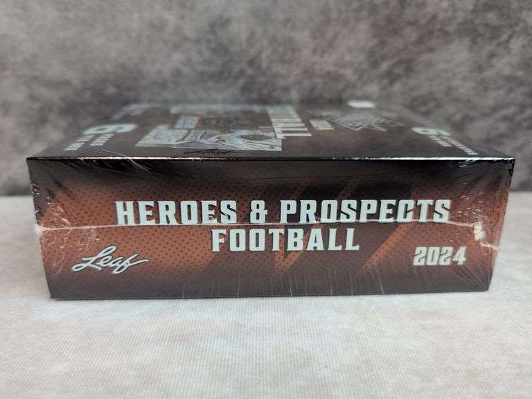 2024 Leaf Football Heroes & Prospects Hobby Box sealed