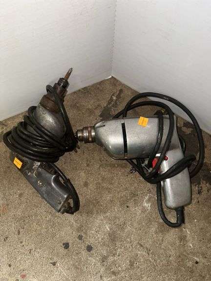 (2) Electric Handheld Drills