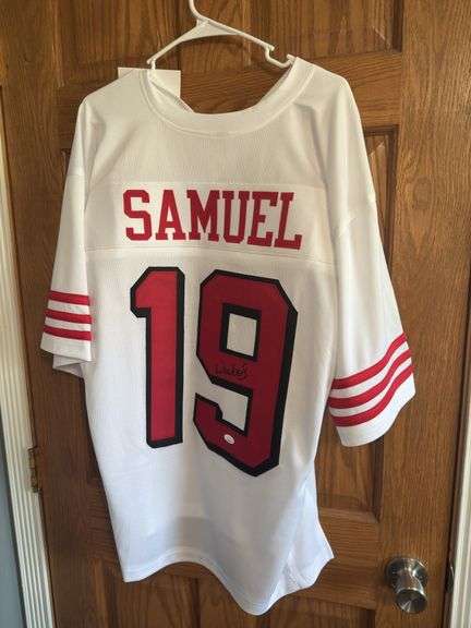 Autographed Deebo Samuel San Fransisco 49ers Jersey