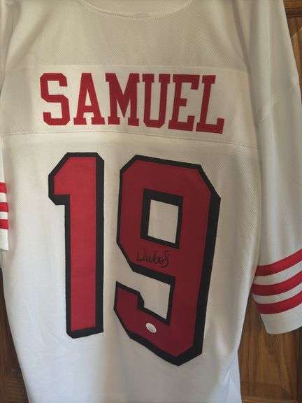 Autographed Deebo Samuel San Fransisco 49ers Jersey