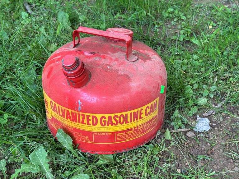 Eagle Galvanized Gasoline Can