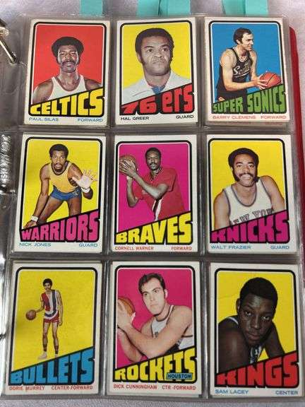 (225+) 1972-73 Topps Basketball Partial Set - with Stars & Hall of Famers