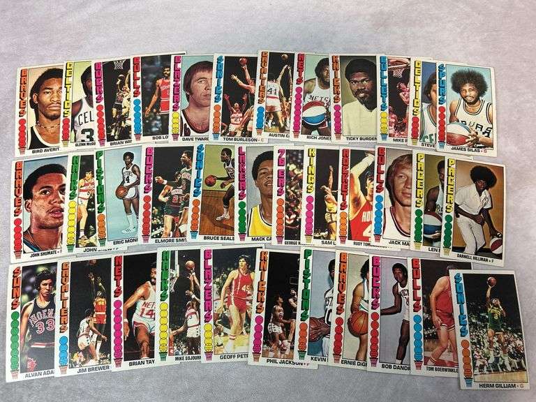 (275+) 1976-77 Topps Basketball Cards with Duplicates