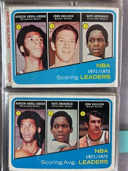 (225+) 1972-73 Topps Basketball Partial Set - with Stars & Hall of Famers