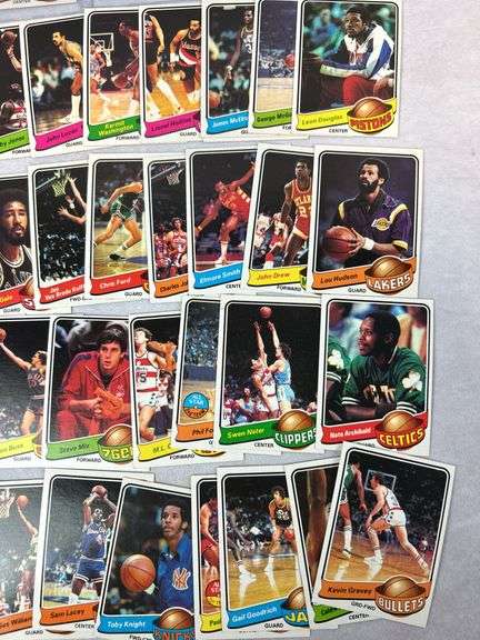 Complete 1979 Topps Basketball set
