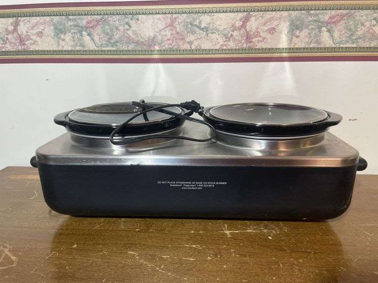 Double Crock pot