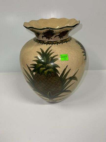 Decorative Pineapple Theme Vase