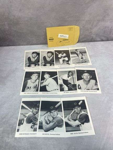 Indians Picture Pack- Various Years 1948-1957 Excellent