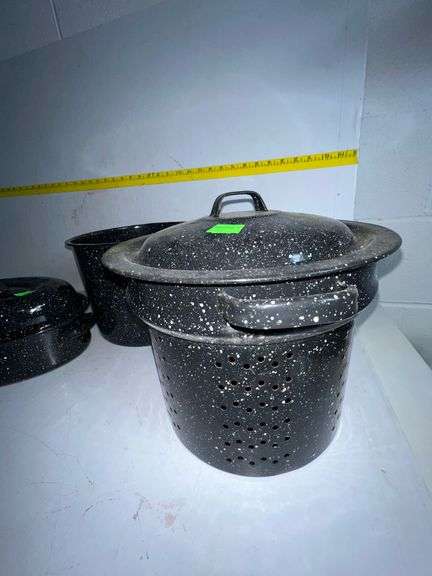 Granite Roasting Pan, Granite Stockpot