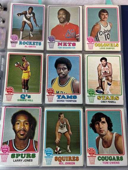 (225+) 1973-74 Topps Basketball Partial Set -