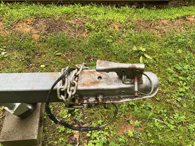 14’ Alumacraft V Bottom Boat and Trailer