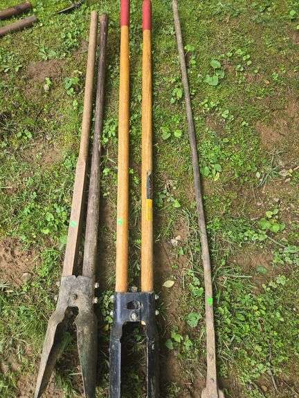Post Hole Diggers and Wedge Bar