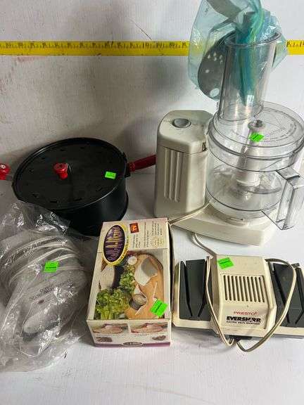 Electric Knife Sharpener, Mini Slicer, Chopper, Popcorn Popper, Steamer