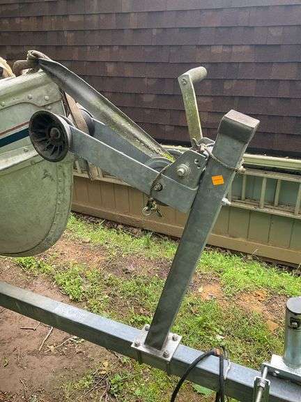 14’ Alumacraft V Bottom Boat and Trailer