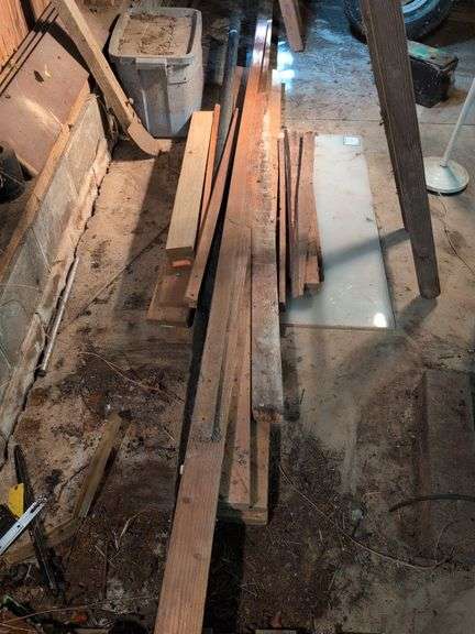 Assortment of lumber and more
