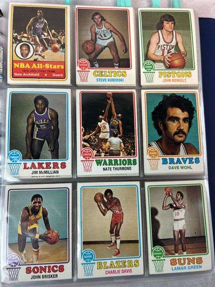 (225+) 1973-74 Topps Basketball Partial Set -