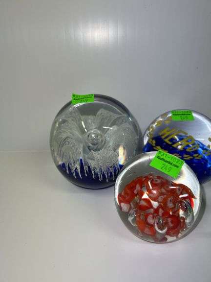 Assortment of Paper Weights