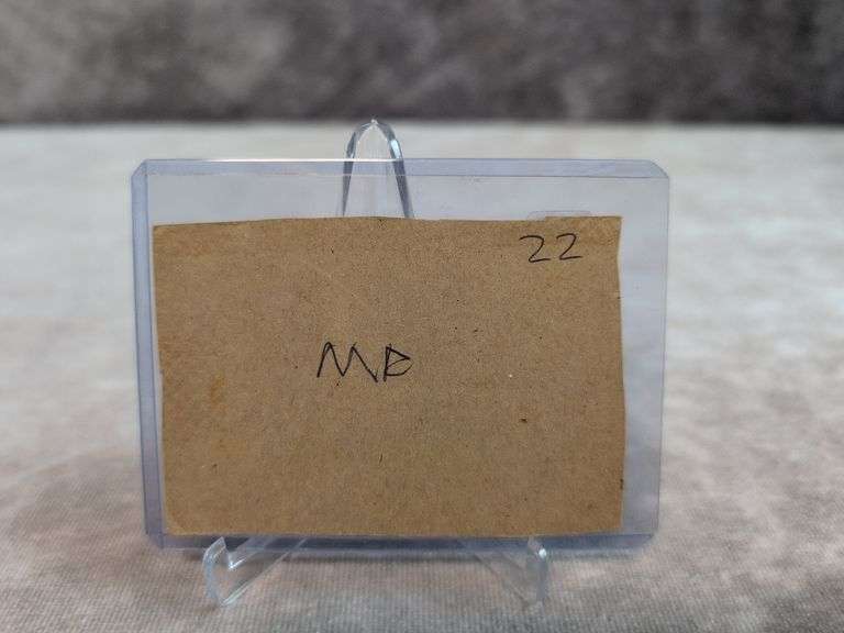 1961 Post Cereal Hand Cut Willie Mays #145 & Hank Aaron #107