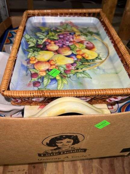 Box of Glassware