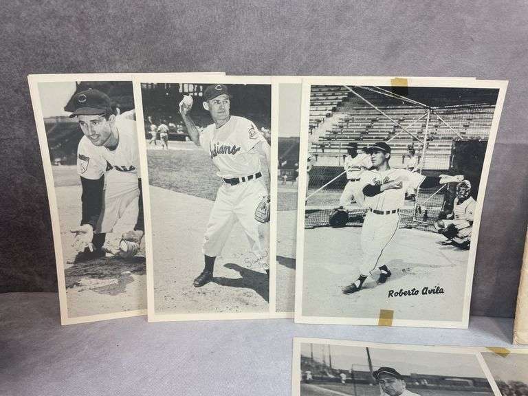 Indians Picture Pack- Various Years 1948-1957 Excellent