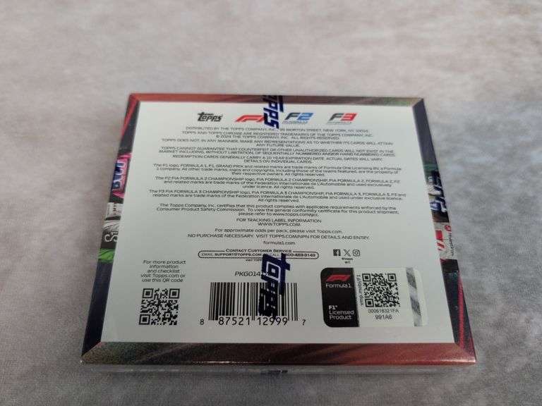 2024 Topps Chrome F1 Qualifying Lap Box sealed
