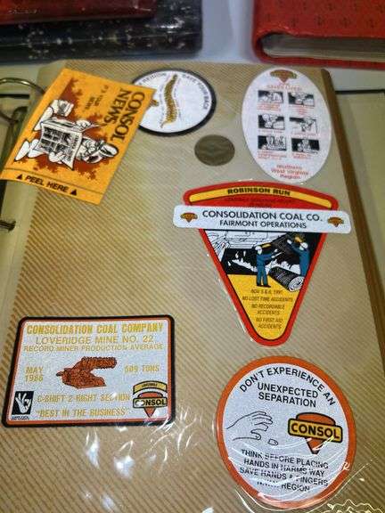 Assortment of Mining Stickers