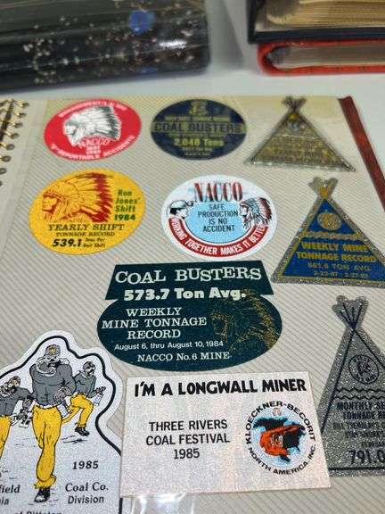 Assortment of Mining Stickers
