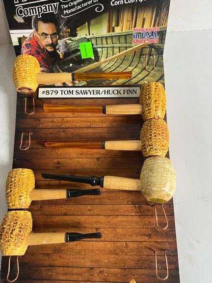 Missouri Meerschaum Corn Cobb Pipes