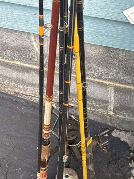 (7) Fishing Poles