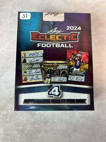 2024 Leaf Eclectic Football Hobby Box sealed