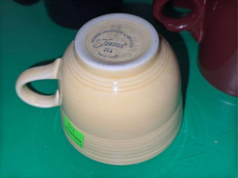 (4) Vintage Fiesta Mugs