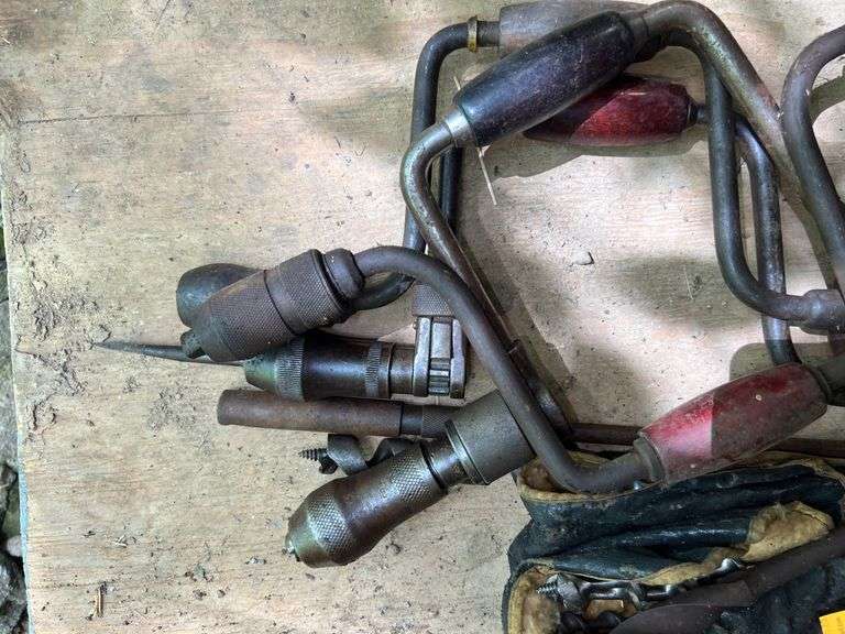 Vintage Drill and Bits