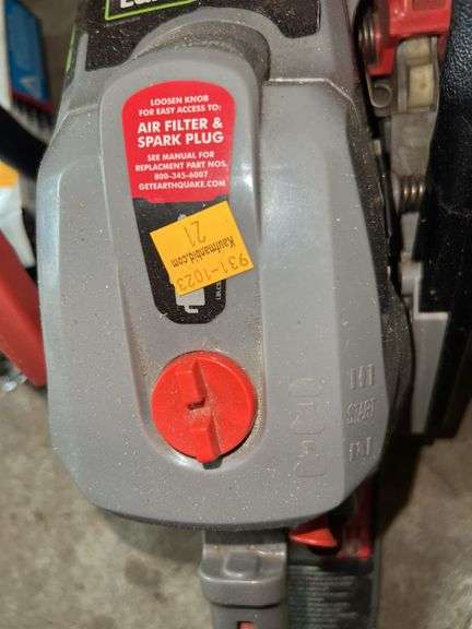 Earthquake Viper CS38 Chainsaw w/ Spare Blades