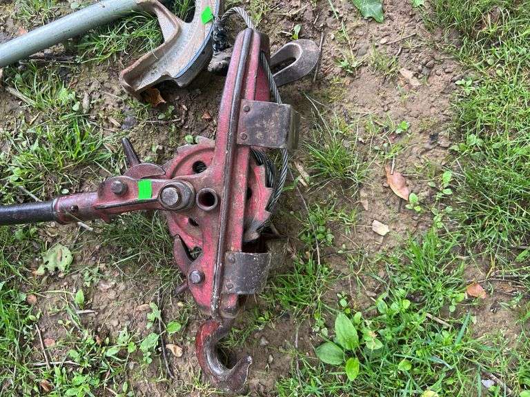 Come-A-Long and Conduit/Pipe Bender