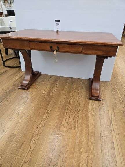Stevenson Writing Desk- 54"x28"x31"- Brown Maple