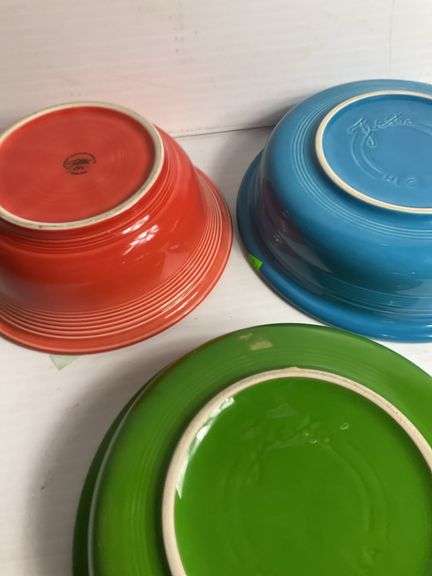 (3) Fiesta Ovenware Dishes