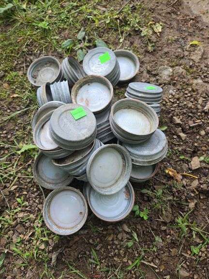 Zinc Canning Jar Lids